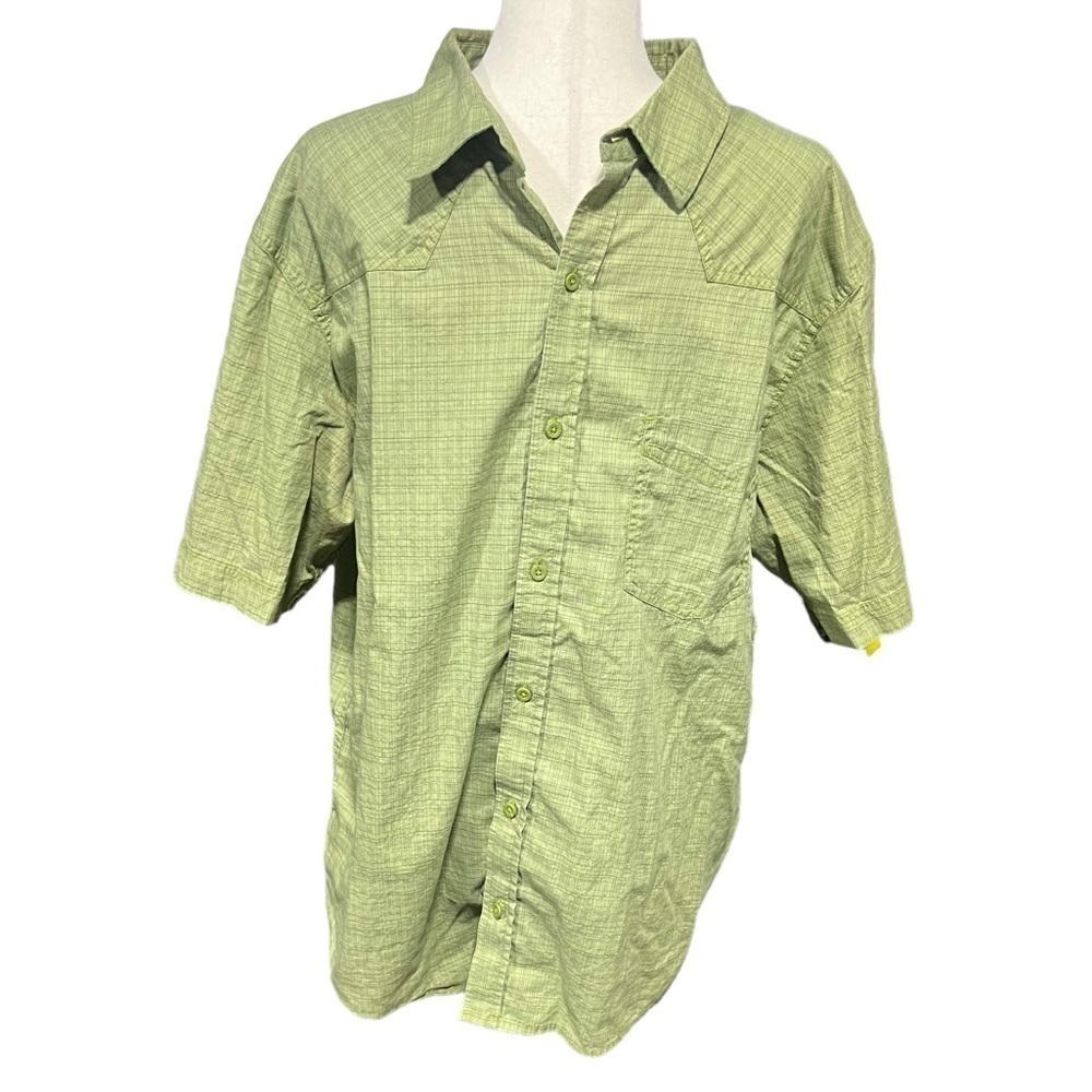 Mountain Hardwear McLane Plaid Button Down Shirt. Green Men’s. Size: XL‎